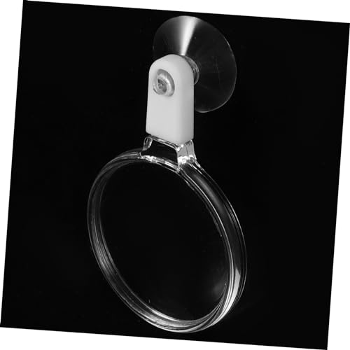 Happyyami Aquarium Magnifier with Suction Cup Microlandscape Viewer for Fish Tank Easy Installation Magnifying Glass for Small Animals and Plants Observation Exceptional Clarity