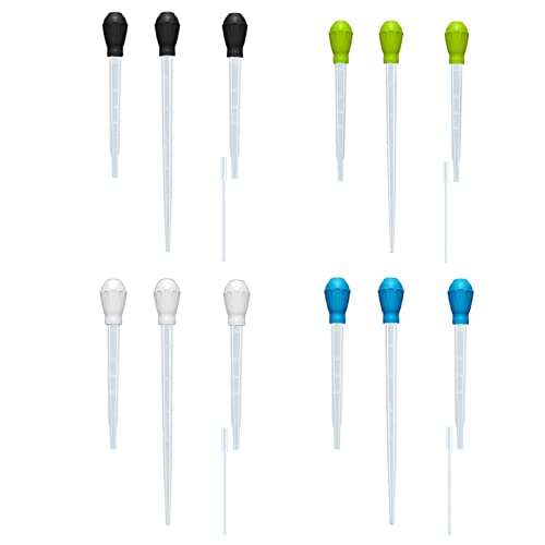Waste for Fish Tank Multifunction Dropper Pipette Water Transfer Long Acrylic Marine Fish Feeding Tool Aquarium - color: Blue, size: A