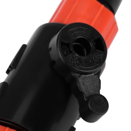 16/22mm Aquarium Flow Control Valve 90-Degree Water Regulation Quick Release Handle for Fish Tank Filter Hose(S 12/16mm) - size: S 12/16mm