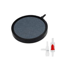 WishLotus Air Stones for Fish Tanks, 8/10cm Round Oxygen Diffuser Aquarium Air Stone with Check Valves and Control Valves Aquarium Bubble Disc for Fish Tank Small Ponds (10 cm) - color: 10 cm