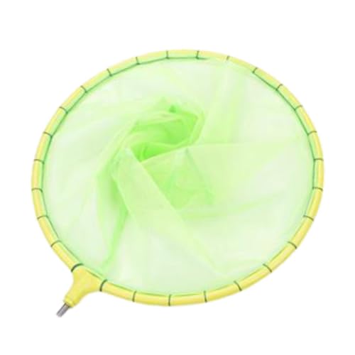 kowaku Fishing Net Mesh Outdoor Soft Catching Hiking Easy Storage Removable Fast Boat Folding Freshwater Fishing Landing Net - color: Green S