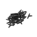 T Shape 3 Ways Adapter Airline Air Tubing Connectors 30pcs for Aquarium Replacement