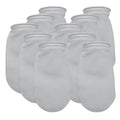 ALEGI 10Pack Aquarium Filter Socks 4 inch by 10 Inch Long, 200 Micron - 4 Inch Ring Aquarium Felt Filter Bags - size: 4 by 10 In - 10Pack