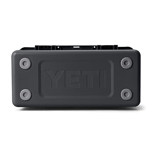 YETI LoadOut GoBox Collection, Divided Waterproof Cargo Case, Dry Box, Camera Case, Fishing Tackle Box - color: Charcoal, size: GoBox 60