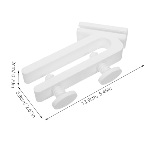 2pcs Bucket Hose Holder Bracket for Aquarium Water Changers Hose Organizer with Easy Mounting for Home Fish Tank Maintenance and Storage