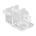 20mm Inner Diameter Acrylic Aquarium Pipe Clip – Water Tube Holder for Lily Pipes, Hot Bend Design Saves Space, Fits Glass Up to 2cm Thickness