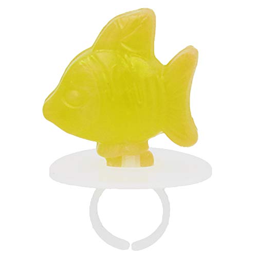 Fruidles 24-Count Ring Candy Fish Suckers Fish Candy, Great for Birthday Parties, Events, and Goody Bag Fillers, Party Favors, Individually Wrapped (24-Pack) - size: 24 Count (Pack of 1)