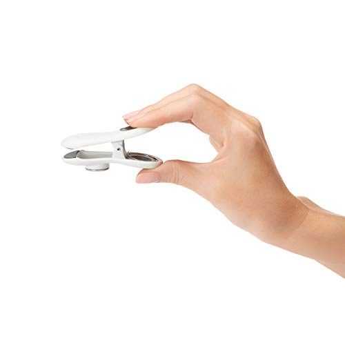 OXO Good Grips Magnetic All-Purpose Clips, White, 4-Pack - color: White, size: 4 Piece All-Purpose Set