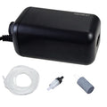 AQUANEAT Aquarium Air Pump, 40 gal Fish Tank Air Pump, Hydroponic Oxygen Aerator, with Airline Tubing, Stone Bubbler, Check Valve