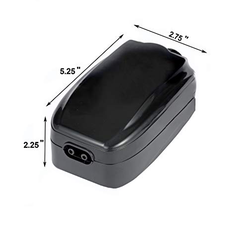 AQUANEAT Aquarium Air Pump, 100 Gal Fish Tank Air Pump, Hydroponic Oxygen Aerator with Airline Tubing, Bubbler Stones, Check Valve - size: 24-Pack