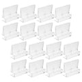 Ipetboom 16pcs Aquarium Lid Clips for Acrylic Support Racks for Fish Tank Securely Prevents Fish Jumping Aquarium Accessory for Easy Maintenance