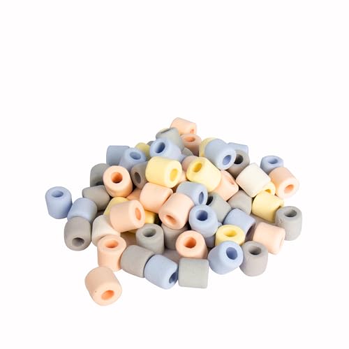 Aquarium Filter Media, 5 in 1 Bio Ceramic Ring Balls for Aquarium Filter, Porous Filter Media for Freshwater and Marine Fish Tank/Pond (1.1lb) - size: Filter Media
