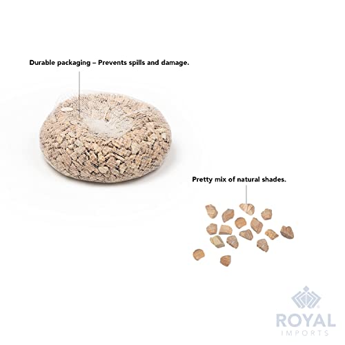 Royal Imports 5LB Decorative Stones River Pebbles Painting Rocks for Fish Aquariums, Plant Gravel, Landscaping, Home Decor Natural - Small Marble - size: Small - 5 lbs, style: Marble