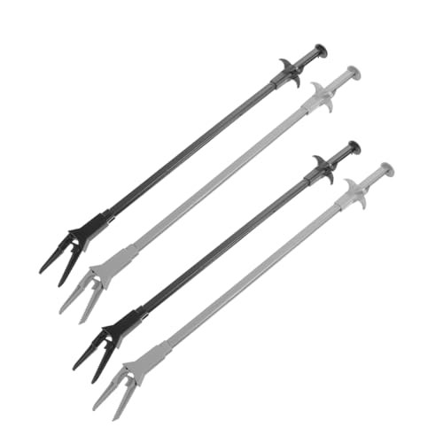 BESTonZON 4pcs Extra Long Aquarium Tweezers Precision Tool for Planting Feeding and Cleaning Fish Tanks Durable Aquascaping Tools for Water Plants Maintenance