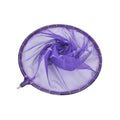 kowaku Fishing Net Mesh Outdoor Soft Catching Hiking Easy Storage Removable Fast Boat Folding Freshwater Fishing Landing Net - color: Purple S