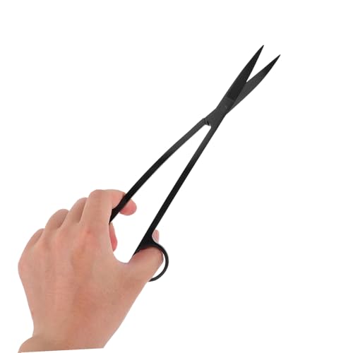 Balacoo Water Grass Trimmer Portable Aquarium Scissor Clipper for Cleaning Aquatic Plants and Aquarium Grass
