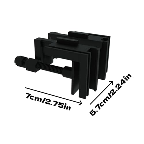 Fish Tank Clamp Versatile Inlet Outlet Holder Fish Tank Fixed Clamp Acrylic Aquarium Clip for Aquarium Setup and Equipment Organization