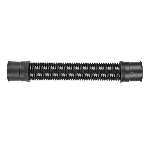 Pssopp Fish Corrugated Hose, EVA Material, ID 32mm, Black, 11.8 Inches, 1 Count, Pond Filtration Tubing - size: ID 32mm
