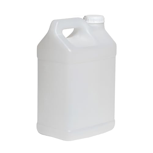FastRack 2.5 Gallon Water Jug (Pack of 7) w/ 1 Black Rubber Cap Gripper | Reusable Plastic Jug with lid for Liquids | Heavy-Duty Water Container for Storage, Camping | BPA-Free Gallon Jugs with Lids - size: 7 Pack