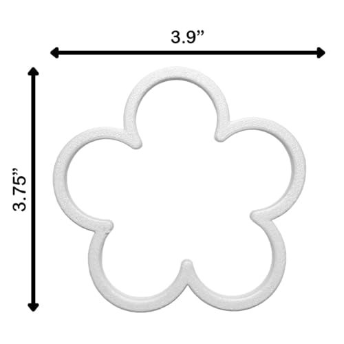 Fish Feeding Portals for Betta & Aquariums | Floating Food Rings & Breathing Windows (Multiple Shapes & Colors) (Daisy - Pink) - color: Daisy - Pink