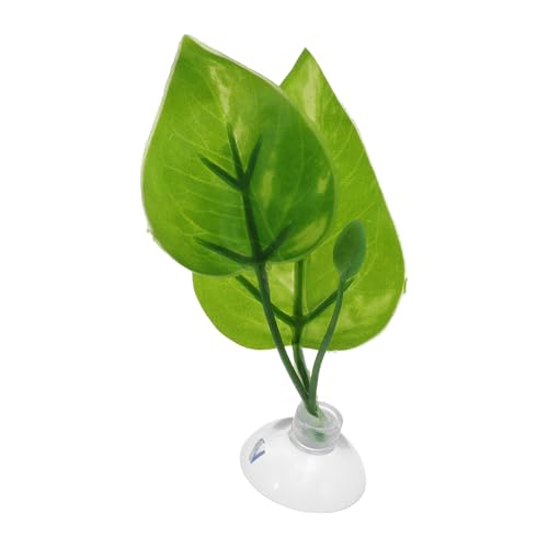 Betta Fish Leaf, Natural Habitat Simulation for Betta Spawnings Grounds, Betta Spawnings Leaves, Resting Bed, Large Small Leaves, Yellow Green