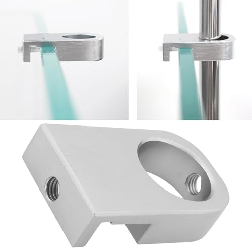 The Lord of the Tools 2pcs Aluminum Alloy Pipe Holder Clamp Distance 16mm Aperture 21.5mm for Aquarium Inlet and Outlet Pipes, L