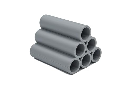 Aquarium Shrimp and Fish Habitat Tubes - Shelter Accessories (Clear)