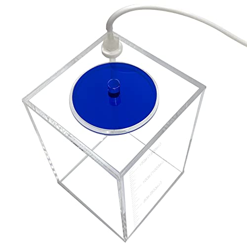 dosing Container dosing Pump Reservoir with dosing Pump tubing Hose 1500ml(Blue lid) - size: 1500ml(blue lid)