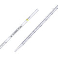 PEKYBIO Polystyrene Serological Pipettes Individually Wrapped Sterile Plastic Graduated Pipette 1ml, Pack of 100 - size: 1ML