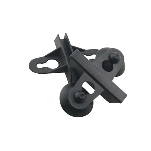 20PCS Black PVC Aquarium Divider Suction Cup Clamp Glass Fixing Clip Suitable for Separating Fish Tank and Supporting Plastic Mesh Panels
