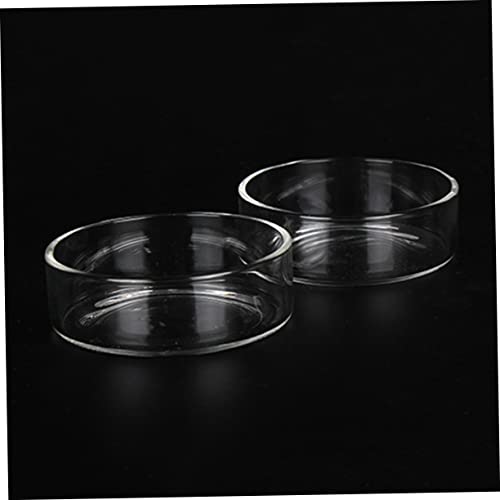 5pcs Crystal Shrimp Feeder Dish Round Shrimp Food Basin Aquarium Fish Feeder Feed Dish Tank Bowl - size: Size 2