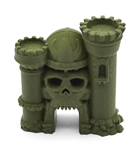 Skull Castle Fish Tank Decoration - 3D Printed Tank Deco for Aquariums and Indoor Pets