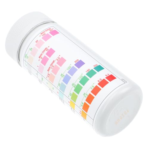 DECHOUS 6-in-1 Aquarium Water Test Strips for Fish Tanks and Pools, 100 Strips Per Box, Accurate Ph Hardness Chlorine Alkalinity Testing for Spa and Swimming Pool Water Maintenance
