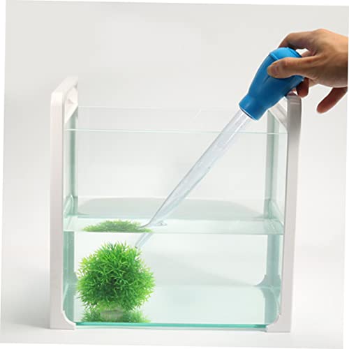 POPETPOP 2Pcs Manual Fish Tank Cleaner Kit Aquarium Pipette Dropper for Waste Removal and Water Change Durable Coral Feeder Tool for Easy Aquarium Maintenance