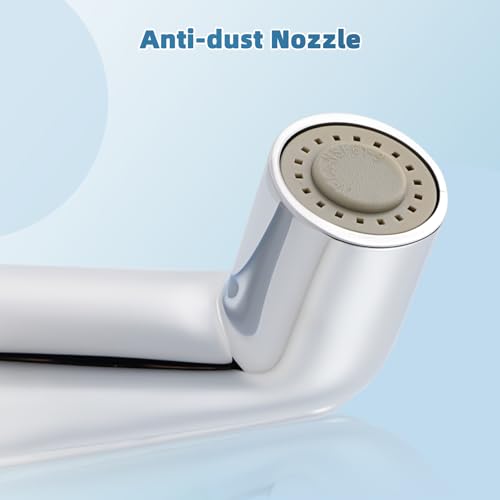 Hygie Rinse Universal Fit Kitchen Sink Spray Attachment, Kitchen Sink Side Sprayer Head Compatible with Delta, Moen, Kohler and Other OEM Brands Spray Head, Chrome - color: Chrome, style: Nozzle Head Only