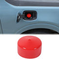 Aunginsy Capless Gas Cap Dirt, Water & Dust Cover Capless Gas Cap Fuel Filler Cover Compatible with Ford Maverick 2022-2024 Cap & Shield Capless Gas Cap Fuel Filler Nozzle Cover Protection Accessories - color: Red