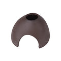 Ceramic Aquarium Hideout Cave, Betta Fish Tank Decor with Dual Openings, Breeding & Hiding Cave for Shrimp, Cichlid, Small Frog, Reptiles, Natural Aquascape Decoration