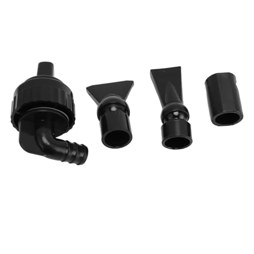 Zerodis Waterflow Aquarium Outlet Water Connector Universal Rotation Head Water Outlet Parts Kit Equipped with an Anti Siphon Function Fish Outlet Adjustable Aquarium Supplies