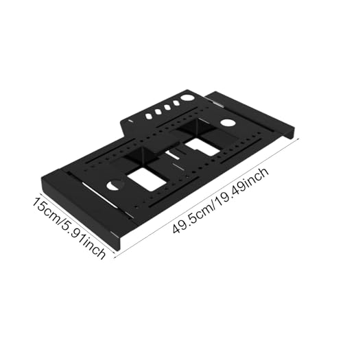 Fish Tank Storage Rack Fish Tank Organizer, Accessories, Spare Parts Professional, Sturdy Retractable Tool Storage Holder, Black