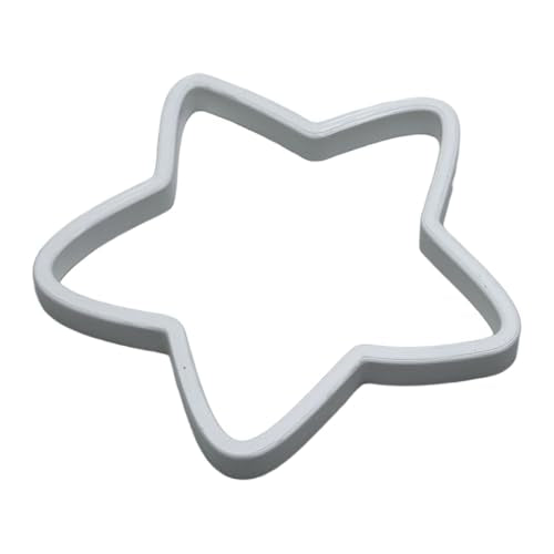 Fish Feeding Portals for Betta & Aquariums | Floating Food Rings & Breathing Windows (Multiple Shapes & Colors) (Star - Clear) - color: Star - Clear