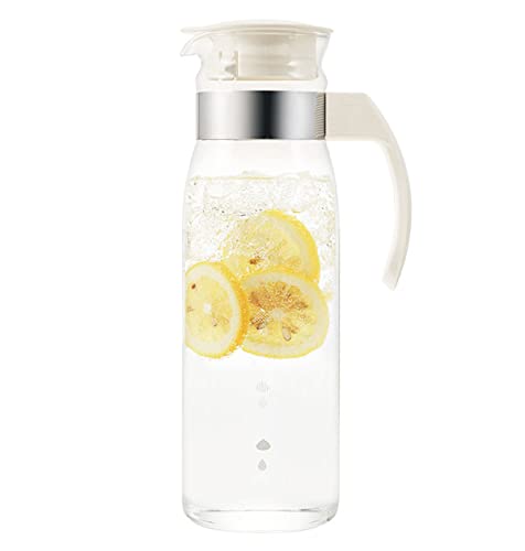 Hario Slim Water Jug, 1400ml, White - color: White