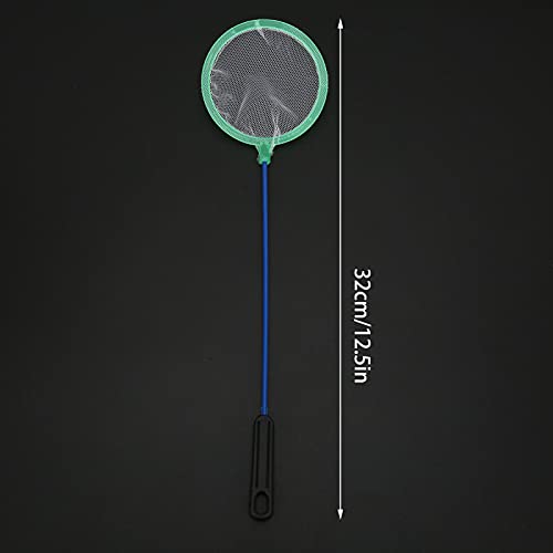 10 Pcs Small Fish Nets, Quick Catch Mesh Nylon Net with Plastic Handle, Lightweight Fishing Nets for Catching Small Fish Shrimp, Aquarium Nets for Brine Shrimp Eggs Goldfish and Aq