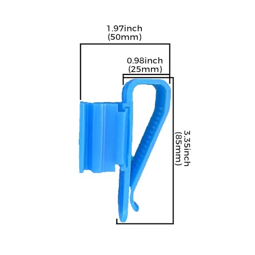 4 pcs Fish for Tank Mounting Clip Water Pipe Hose Holder Multifunction Plastic Adjustable Clamp Aquarium Air Pump Accessories Aquarium Pumps and Filters.(Blue/Black/Gold/Yellow)