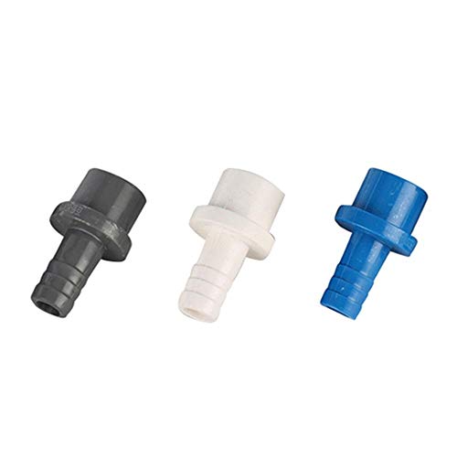 PVC Pipe Fitting Furniture Grade 20 To 12mm PVC Connector Garden Irrigation Hose Adapter Water Pipe Soft Hose Joint Aquarium Tank Fountain Adapter (Color : Grey)