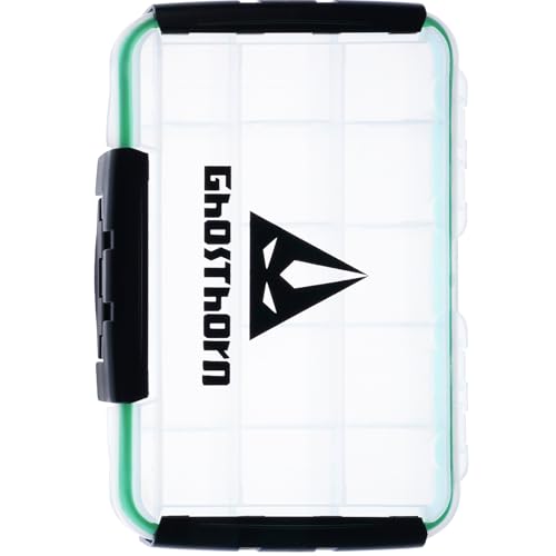 Ghosthorn Fishing Tackle Box, Waterproof 3600 and 3700 Tackle Trays, Plastic Tackle Box Organizer with Removable Dividers Storage Lure Box for Lures 1 Pack (3600 * 1) - style: 3600*1