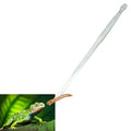 18.9 inch Aquarium Tweezers with Hanger, 2025 New Extra Long Feeding Tongs, Stainless Steel Large Aquascape Tools for Fish Tank, Terrarium，Aquascaping, Reptile Snake (Straight) - size: 18.9inch, Straight