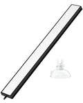 Pawfly Aquarium 12 Inch Air Stone Bar Bubble Diffuser Release Tool with Suction Cup Clip Accessory for Air Pumps DWC Systems Fish Tanks and Small Garden Ponds - size: White
