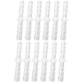 Plastic 3/16” hose ID Barb pipe connectors Joint Splicer Mender Adapter Union Boat Water Air Aquarium O2 Fuel (pack of 12) - size: 3/16 Inch, style: 12