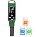 pH Meter Digital Display Color Screen 4 in 1 pH Tester pH EC TDS Temp Water Quality Test Pen Suitable for Home Planting Hydroponics Swimming Pool Drinking Water Brewing Hot Tub NFC DWC - color: Green 4 in 1