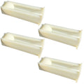 4 Pcs Silicone Tubing Clamps, Plastic Hose Clamp Tube Clip Pipe Hose Adjustable Flows for Control Wine Bottles Hose Shut Off Clamp.